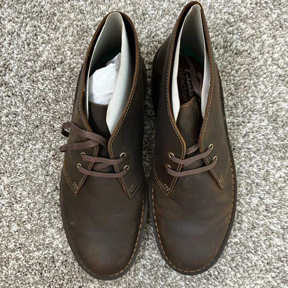 Clarks supple leather