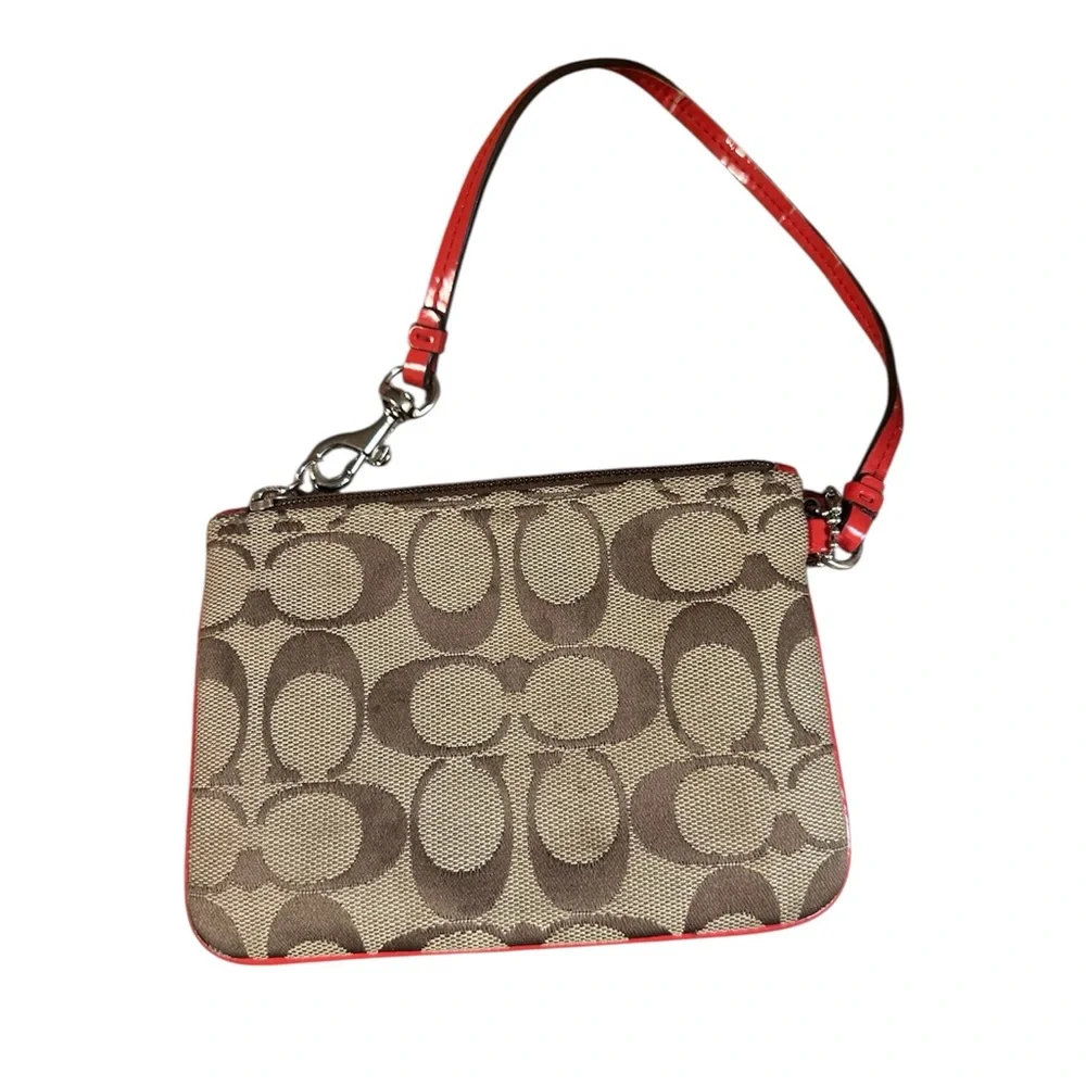 Coach chic wristlet