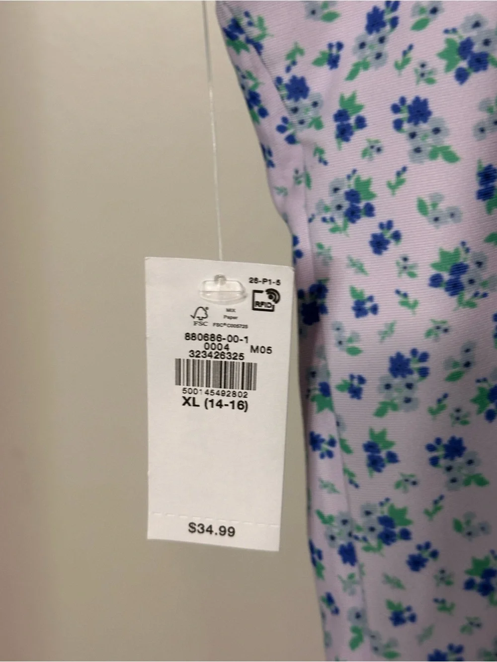 Old Navy Light Pink Active Dress with Lace Trim