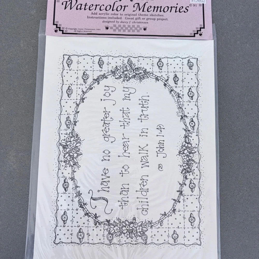 Watercolor Memories watercolor memories
