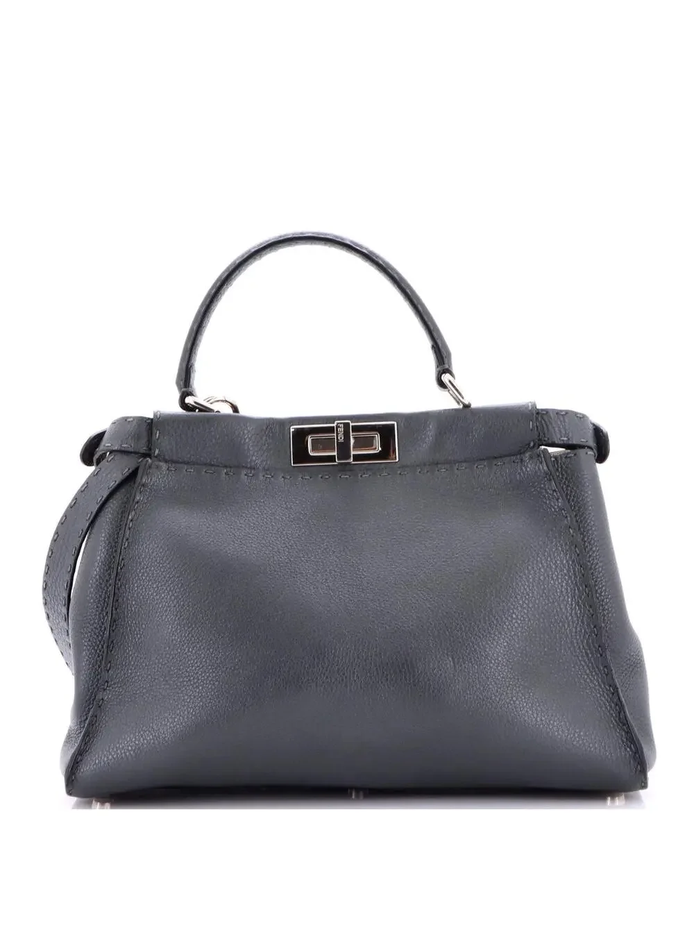 Fendi Selleria Peekaboo Bag Leather #295119F14B