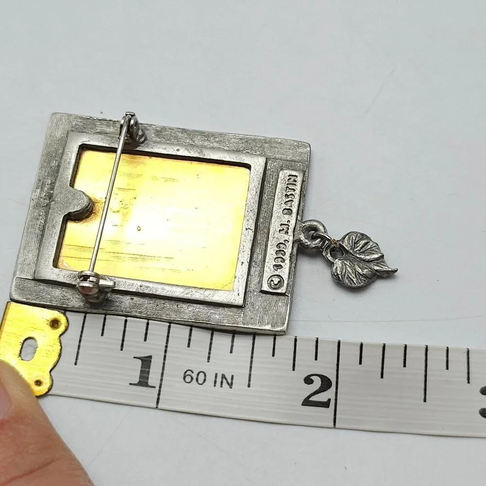 M. Bastin 1999 this brooch