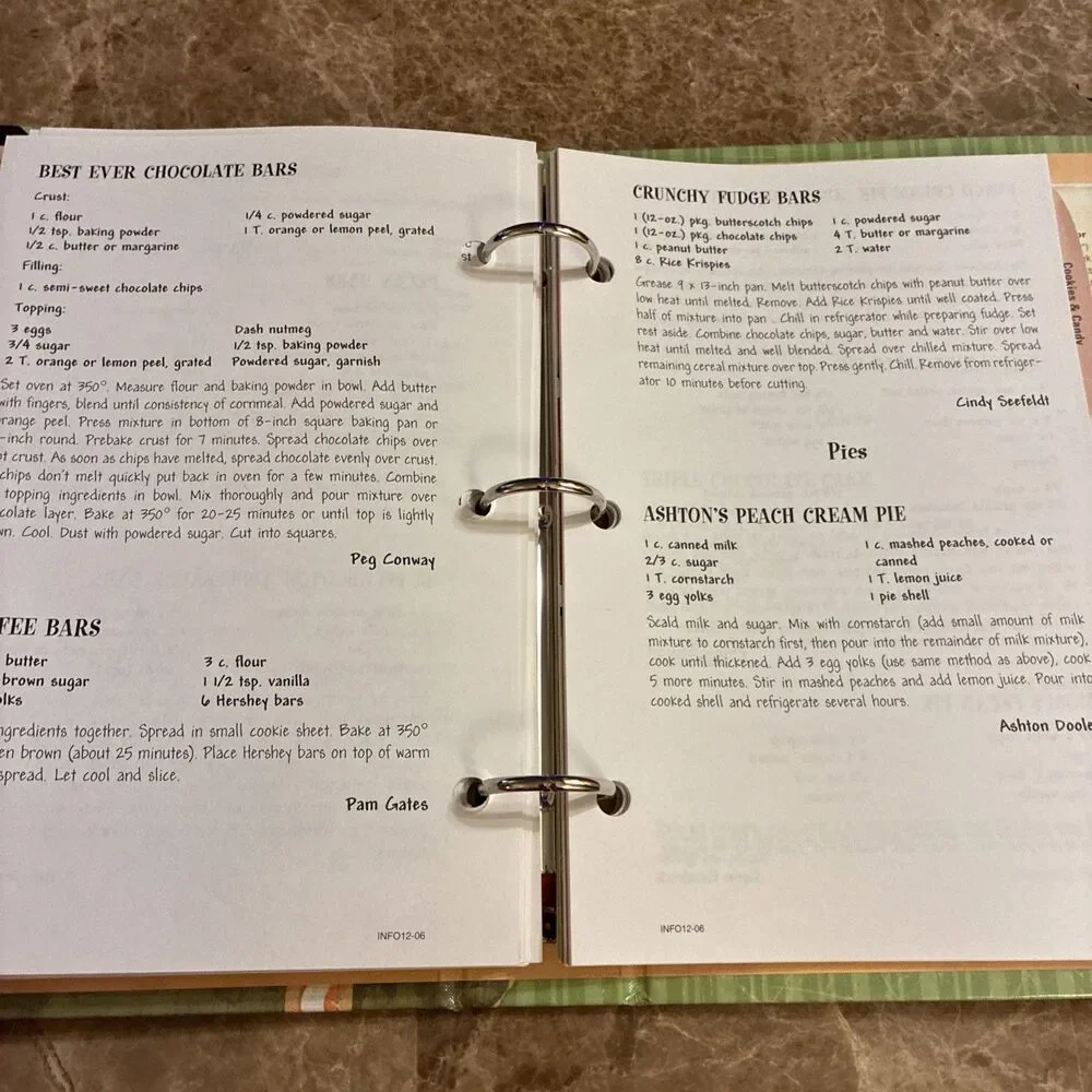 Vintage A Taste of Tradition Cookbook Recipes Valley View Women's Club 2006
