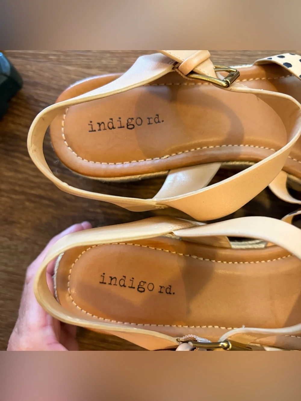 Indigo stylish tan
