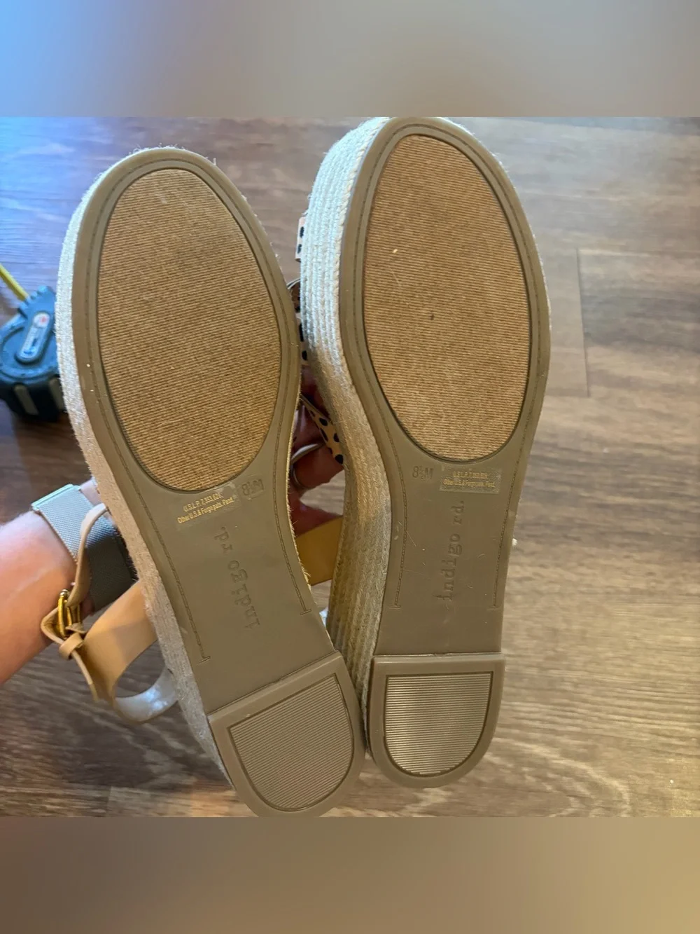 Indigo stylish tan