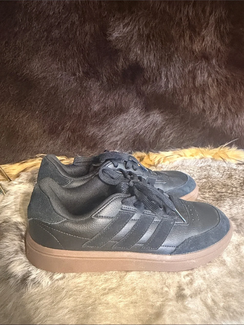adidas leather sole