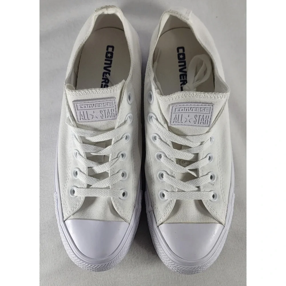 CONVERSE Chuck Taylor ALL STAR Classic Low Top‎ White Unisex (1U647F) New Mens 6