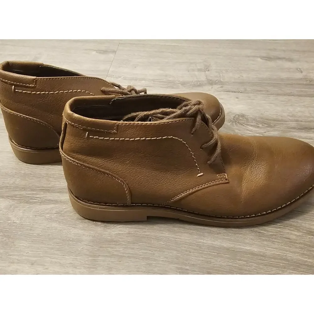 Dexter Comfort Mens Brown Chukka Oxford Boots Memory Foam Size 7