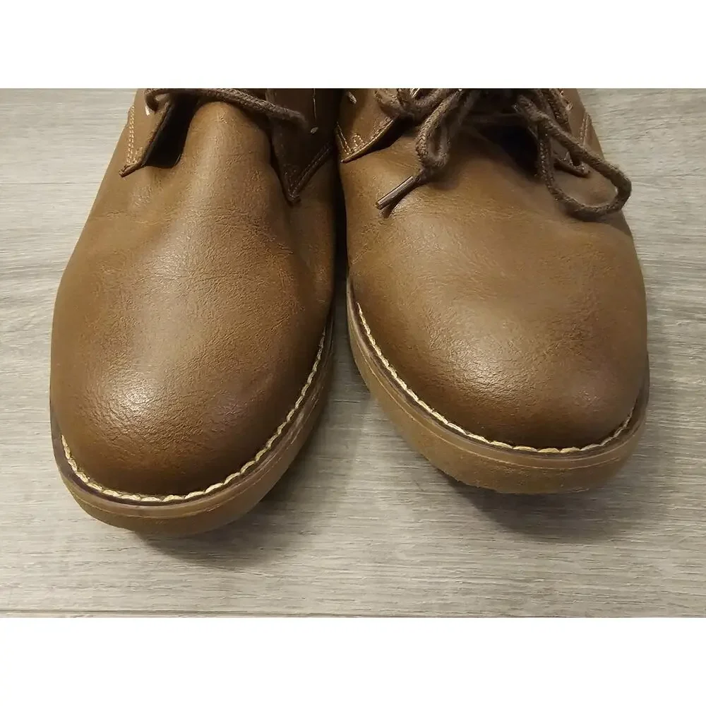 Dexter Comfort Mens Brown Chukka Oxford Boots Memory Foam Size 7