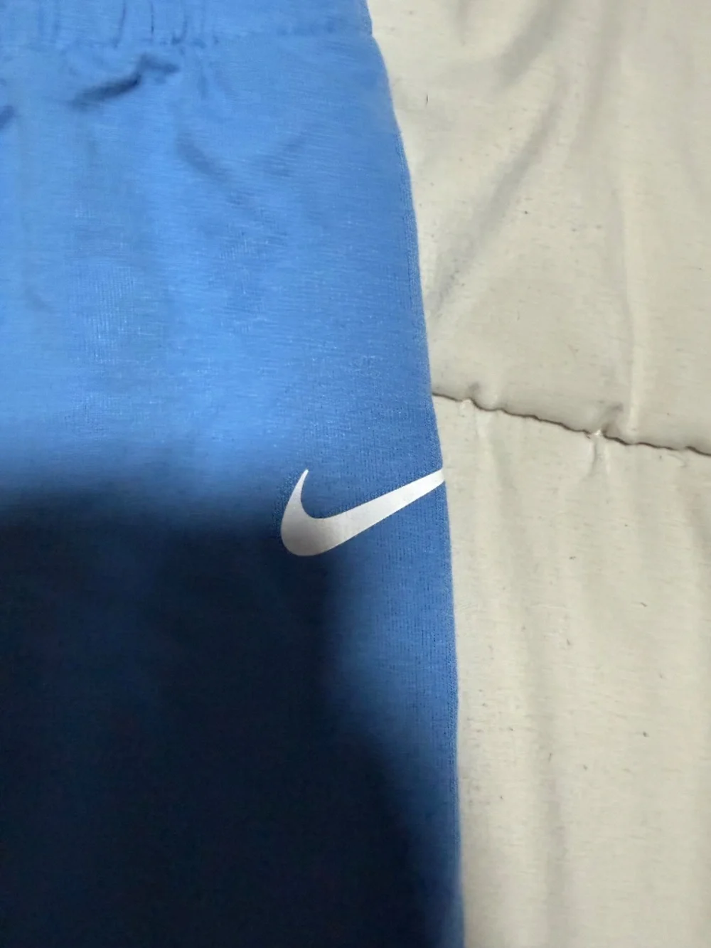 Nike Sweatpants Toddler Boys 12 Months Light Blue Elastic Waist Joggers