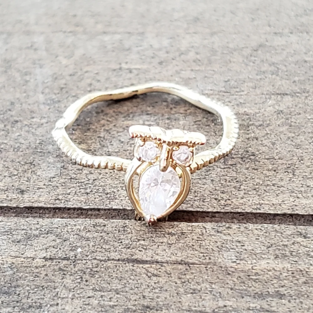 unbranded owl ring