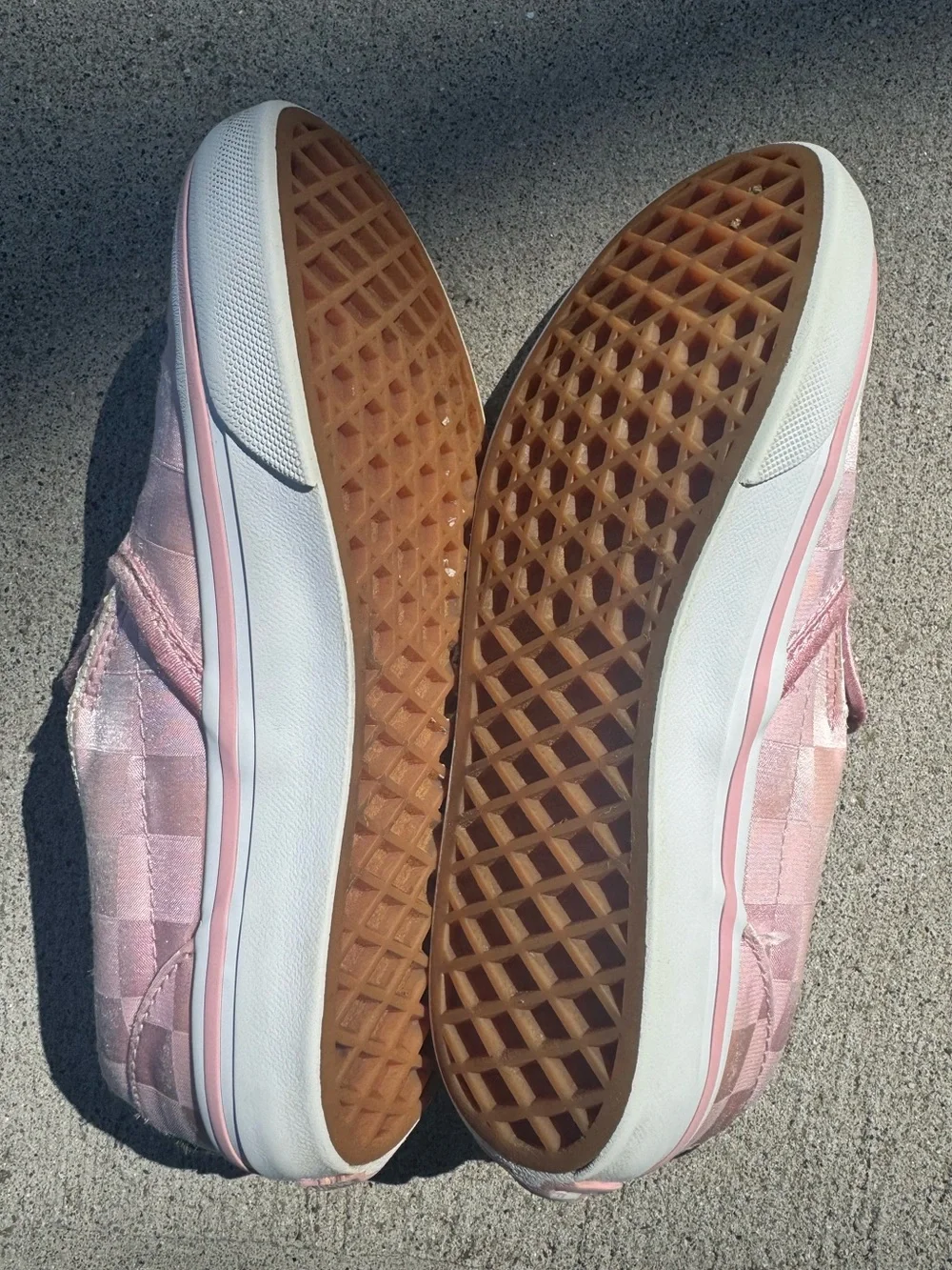girls Vans slip on sneakers size 2