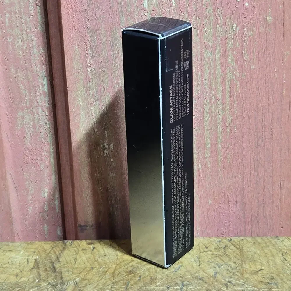 NEW HAUS LABORATORIES by Lady Gaga GLAM ATTACK LIQUID EYESHADOW Gunmetal 0.12 oz