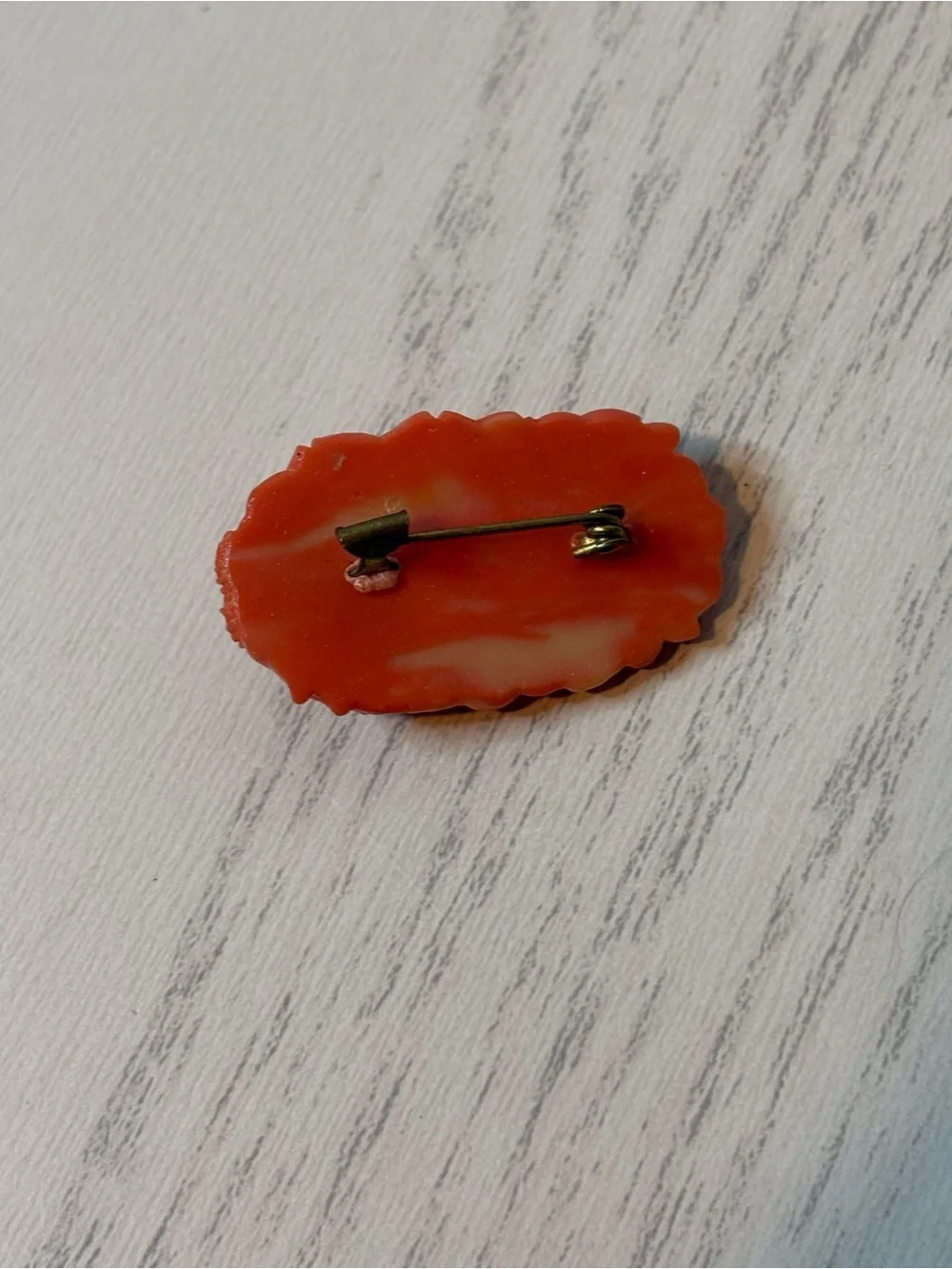 Faux coral elegant hand