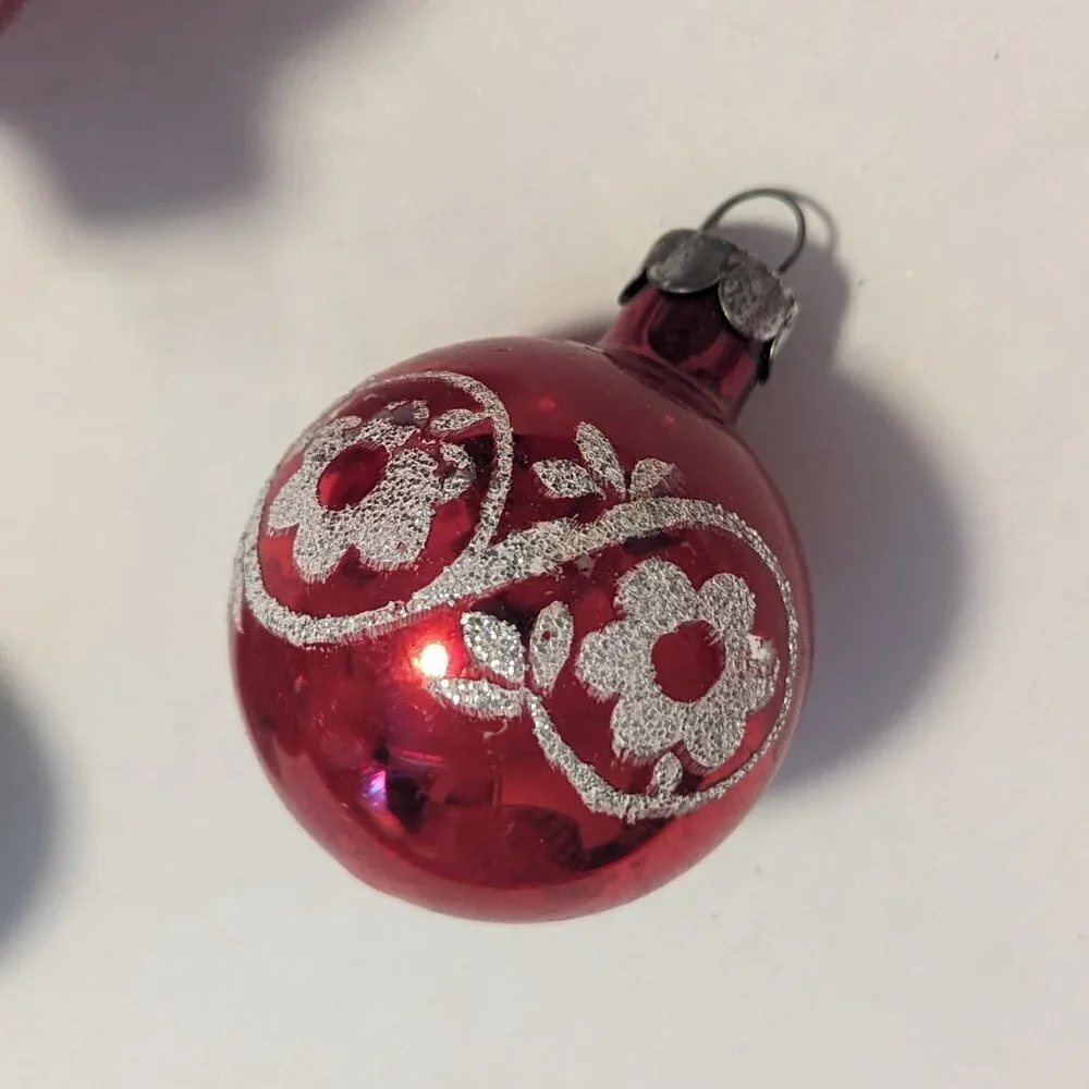Vintage glitter embellished