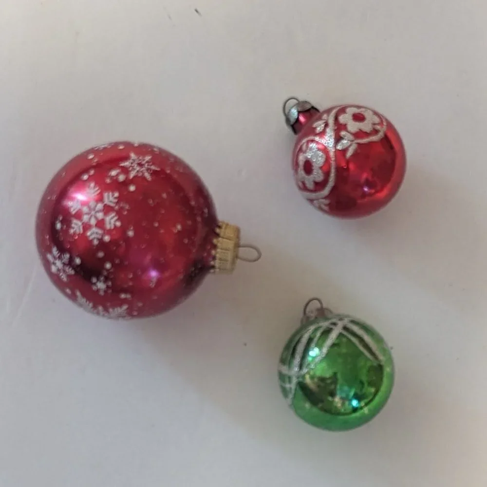 Vintage glitter embellished