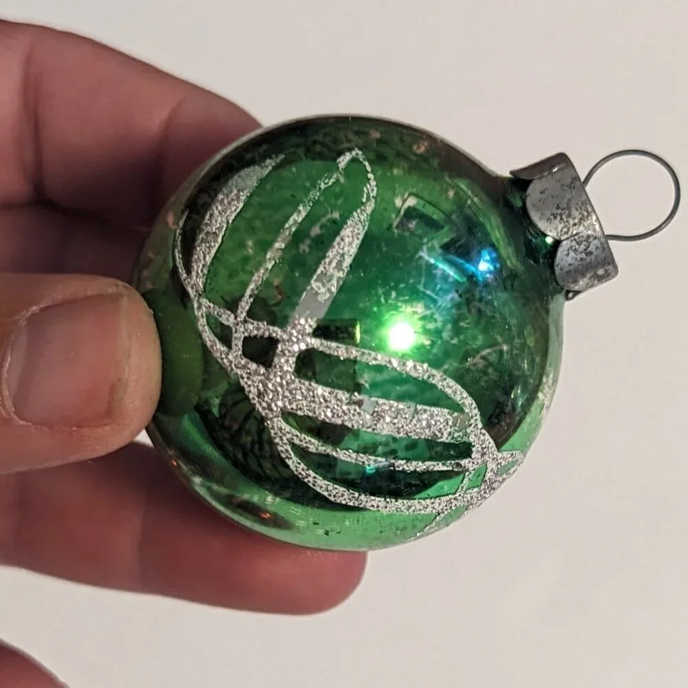 Vintage glitter embellished