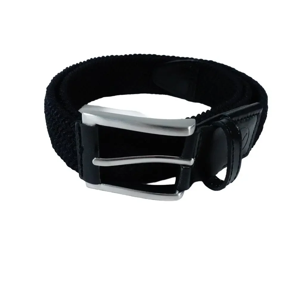 Puma Braided Weave Stretch Golf Black Belt Men's L/XL