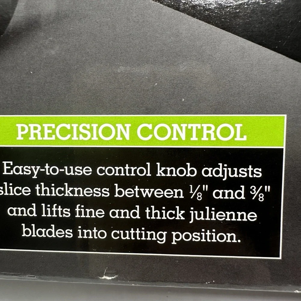 Cuisinart Mandoline Food Processor Precision Cutting Tool Blade New Box Five Cut