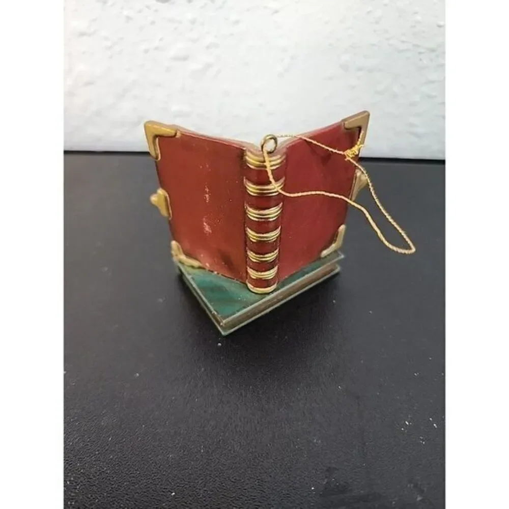 Vintage‎ Wang Ornament The Night Before Christmas Book Doll Block 1989