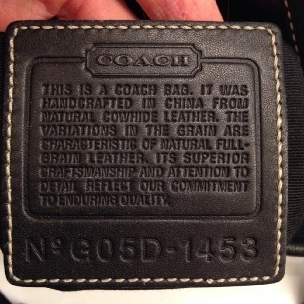 Coach minor wear