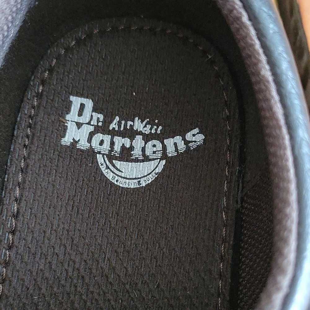 Dr. Martens brown pebbled