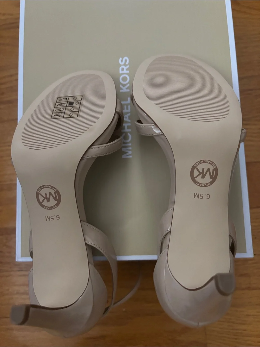 Michael Kors sleek patent