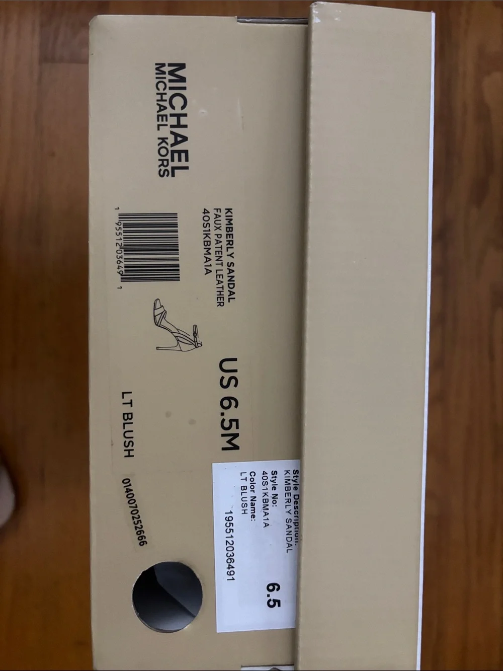 Michael Kors sleek patent
