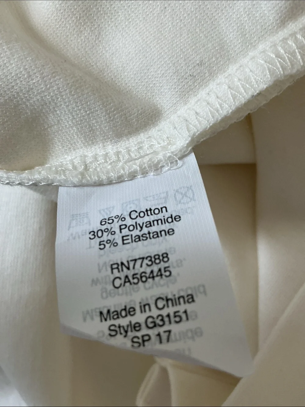 J. Crew crisp white