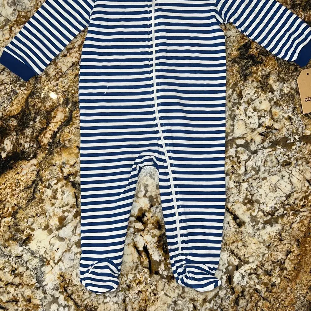 chick pea print tags striped