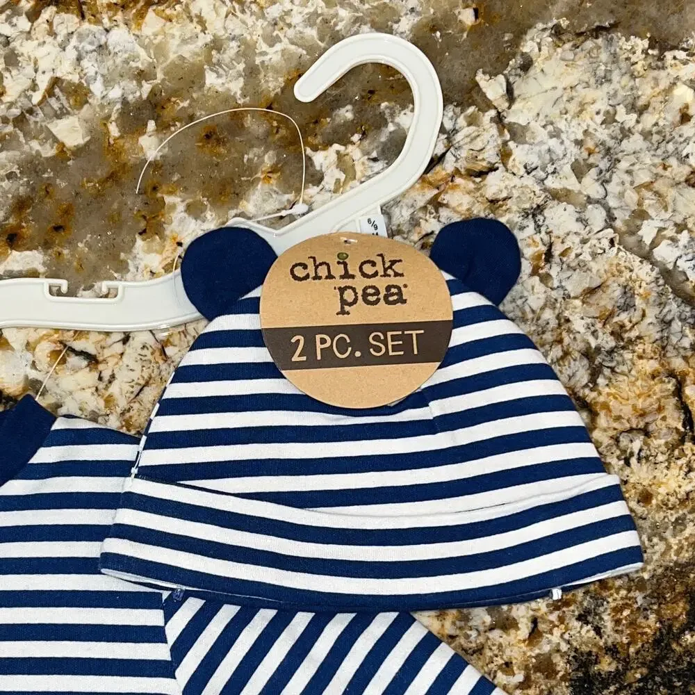 chick pea coverall blue