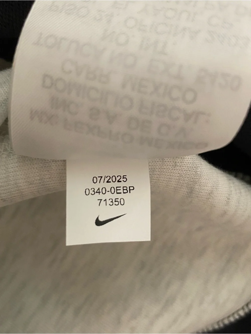 Nike New England Patriots Super Bowl LX Tech Fleece Sweatshirt Mens XL NWOT
