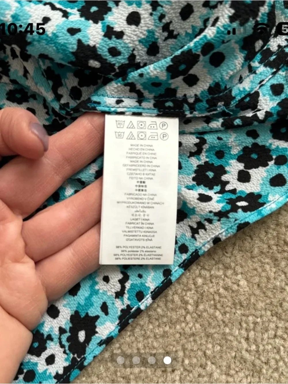 Michael Kors print features long