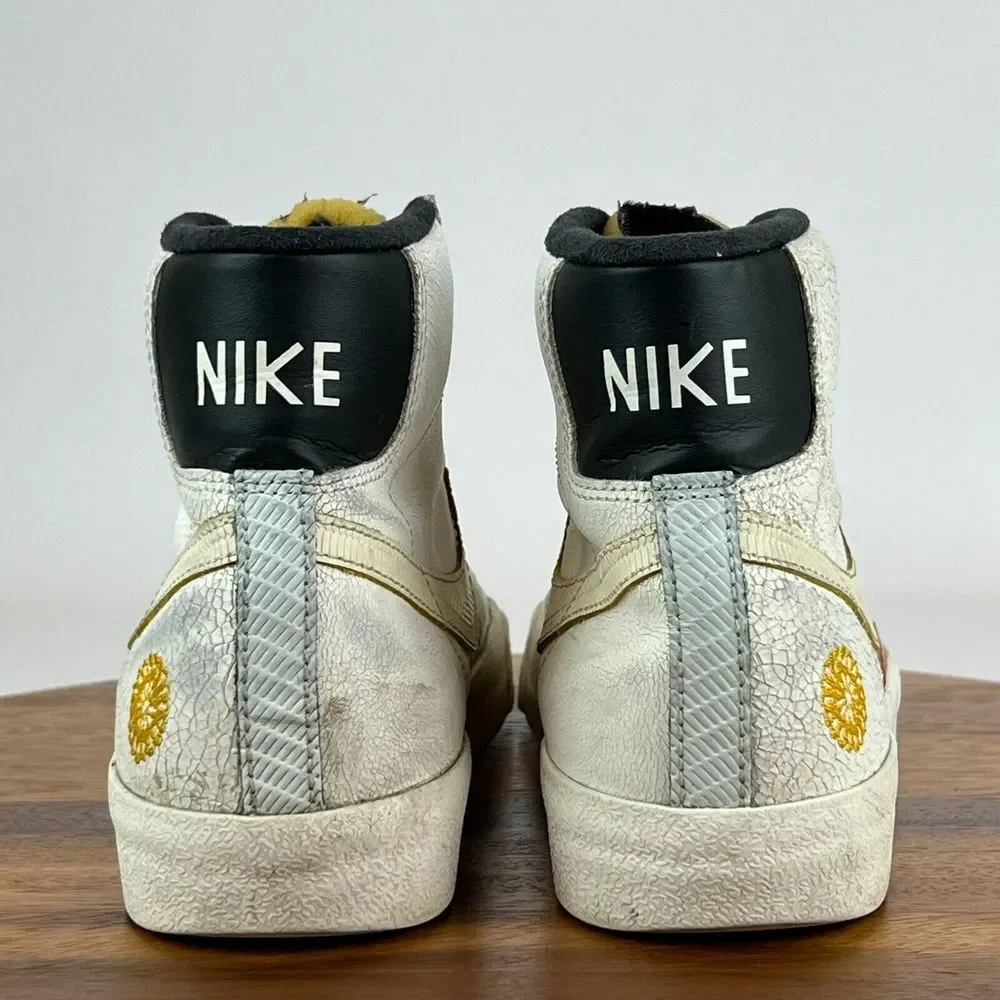 Mens Nike Blazer Mid‎ 77 Dia De Los Muertos Leather Shoes Sneakers Size 8 M GUC