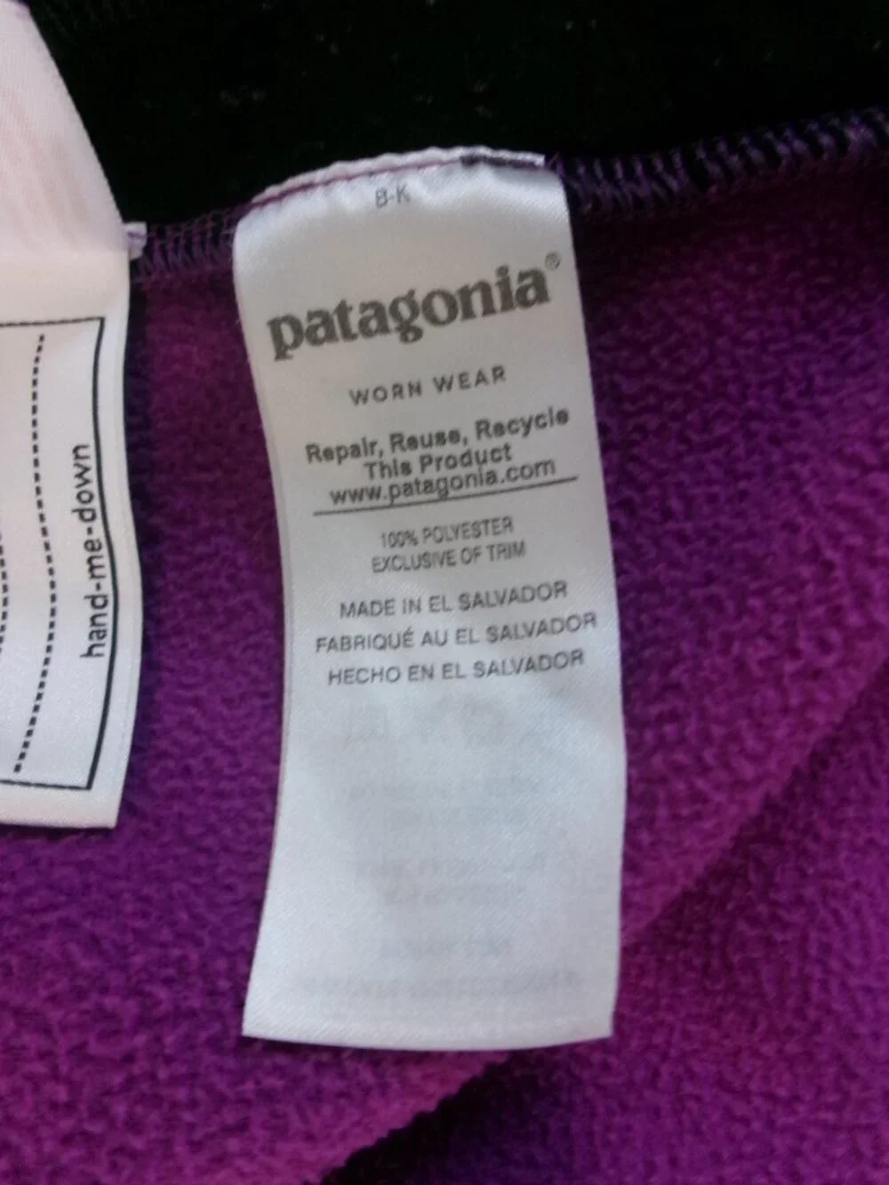 Patagonia baby girl