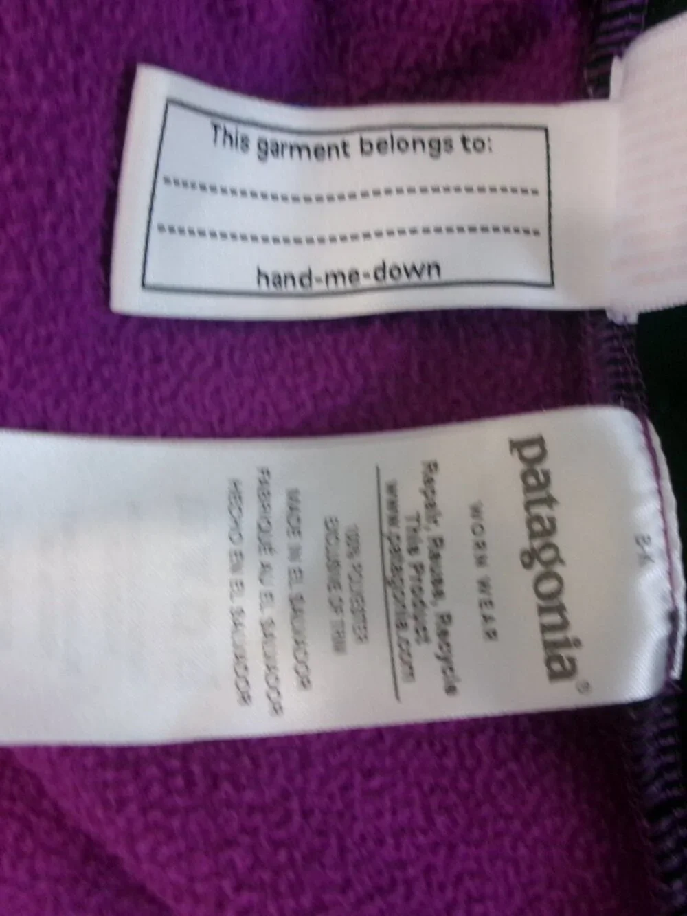 Patagonia baby girl