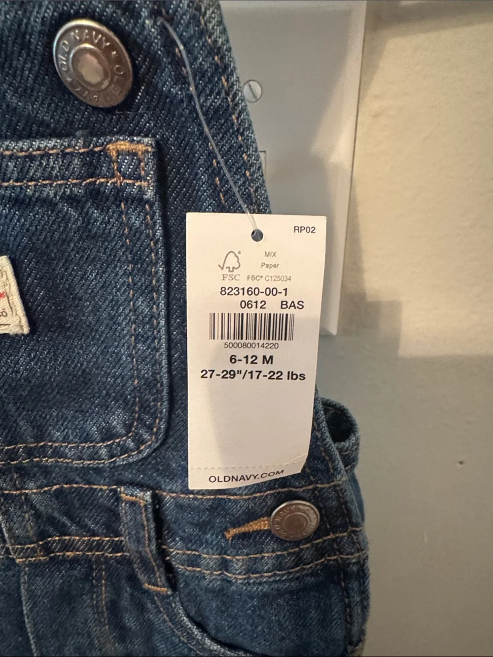 Old Navy soft shoulder pocket