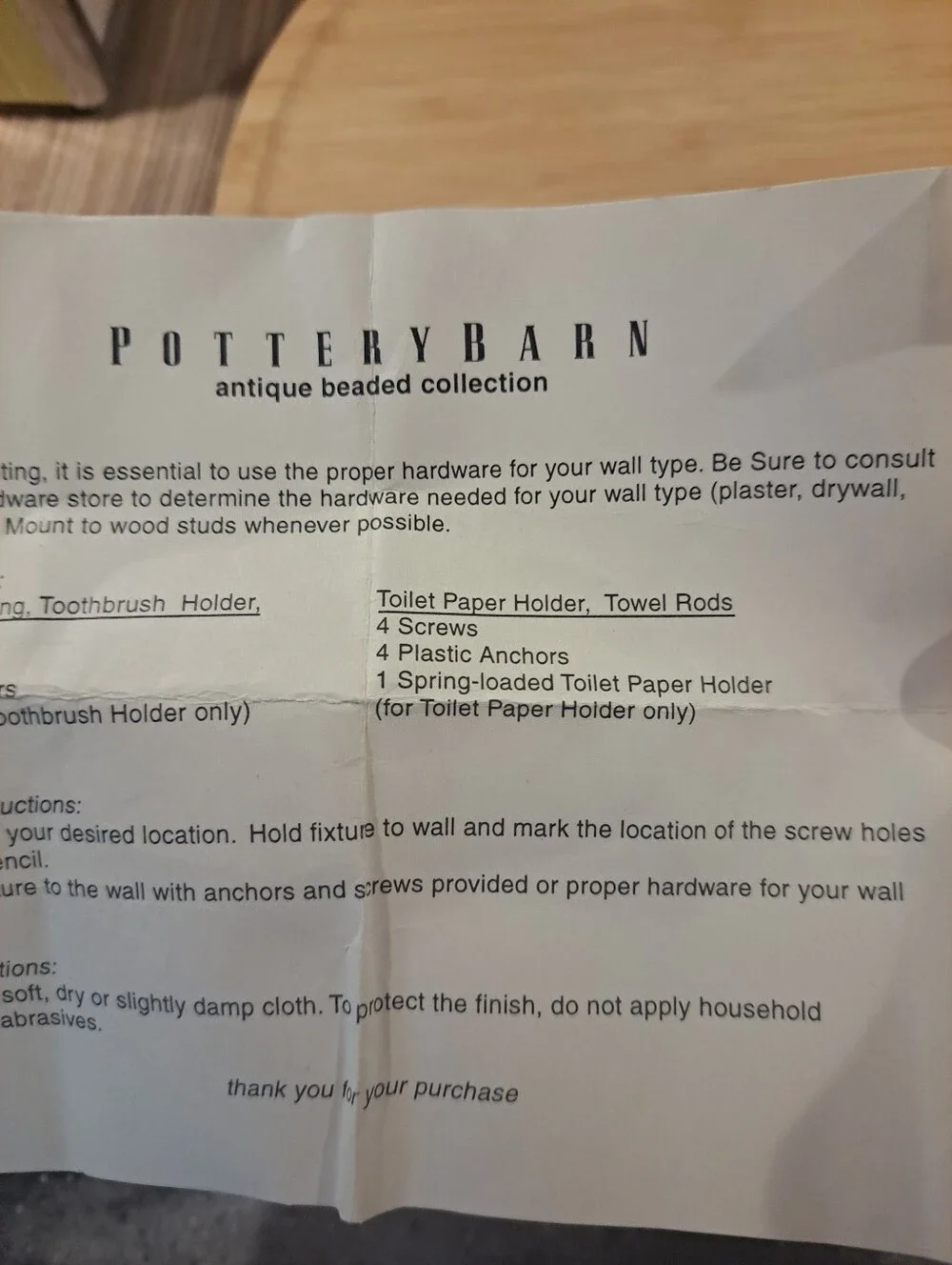 Pottery Barn pottery barn