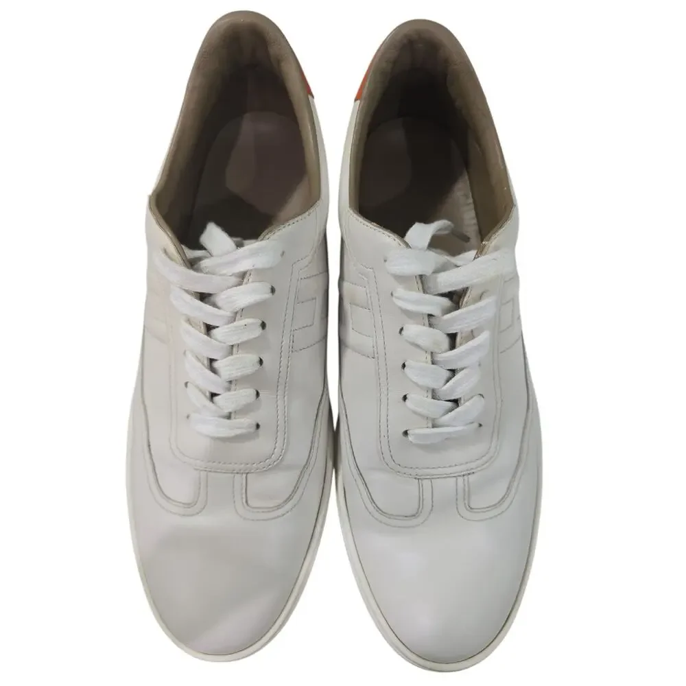 Hermes Men's Quicker Leather Sneakers