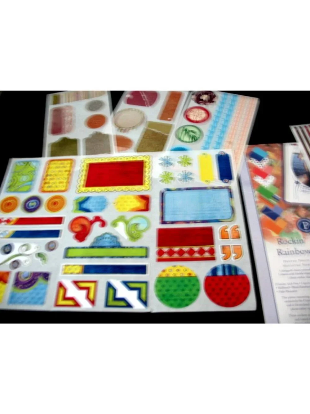 Lot Paper Packs, Pumpkin Spice,Baby, Rainbow, Elegant 8
