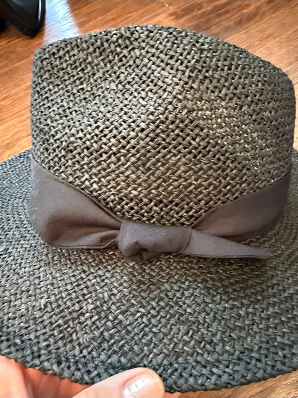 LOFT woven straw