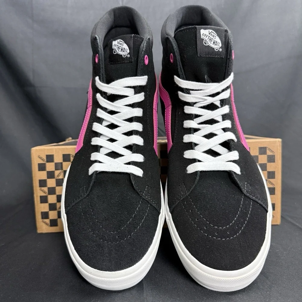 Vans BMX Sk8-Hi Black Magenta Size US 13 Men's New VN0005V0KMN Rare Sneakers