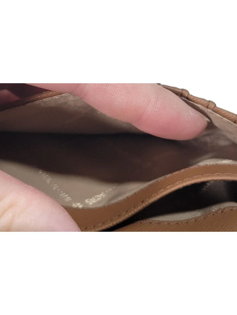 Michael Kors brown organizer