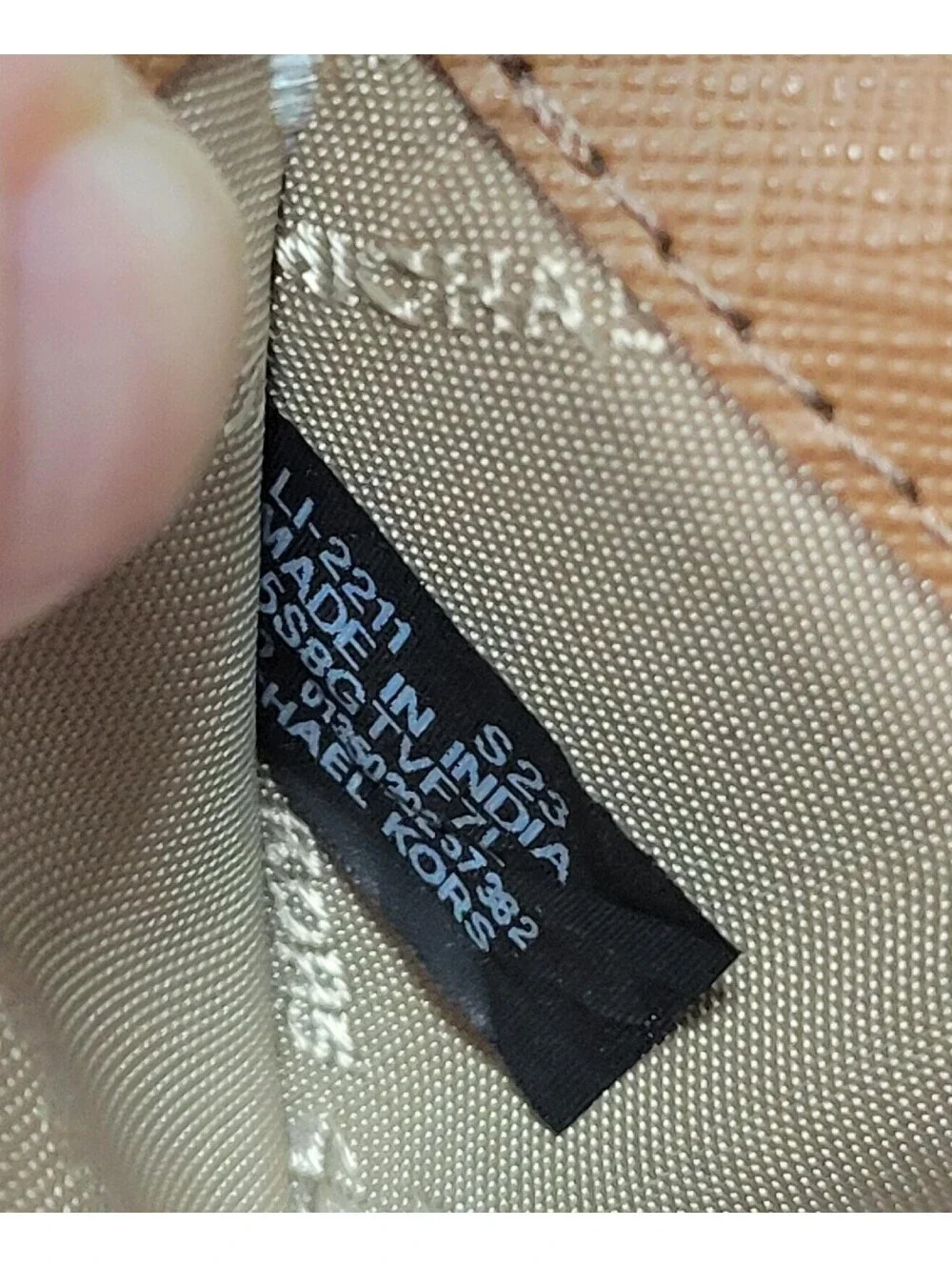 Michael Kors logo multiple luggage