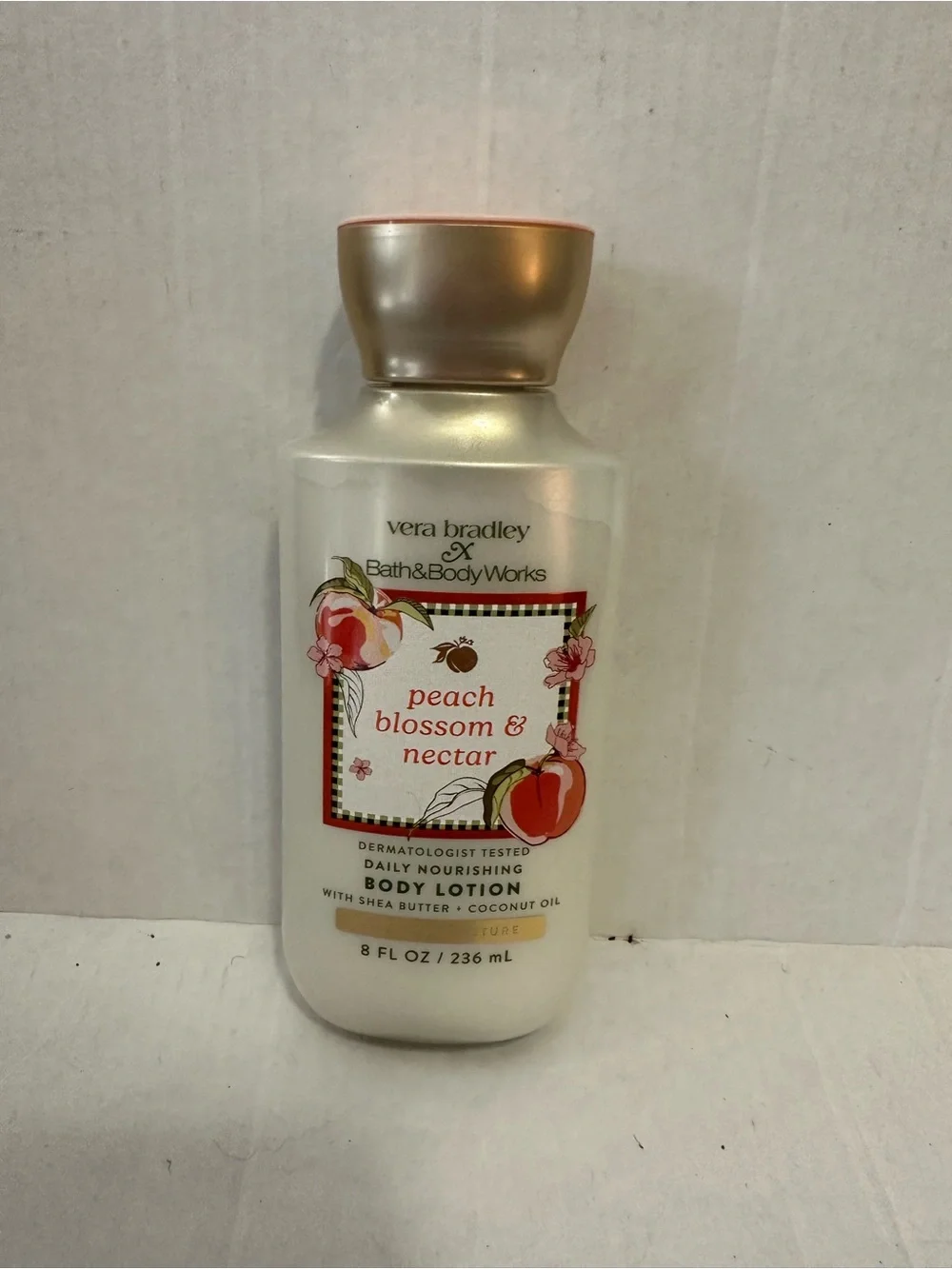 NEW Vera Bradley x Bath & Body Works Peach Blossom & Nectar 3-Piece Set