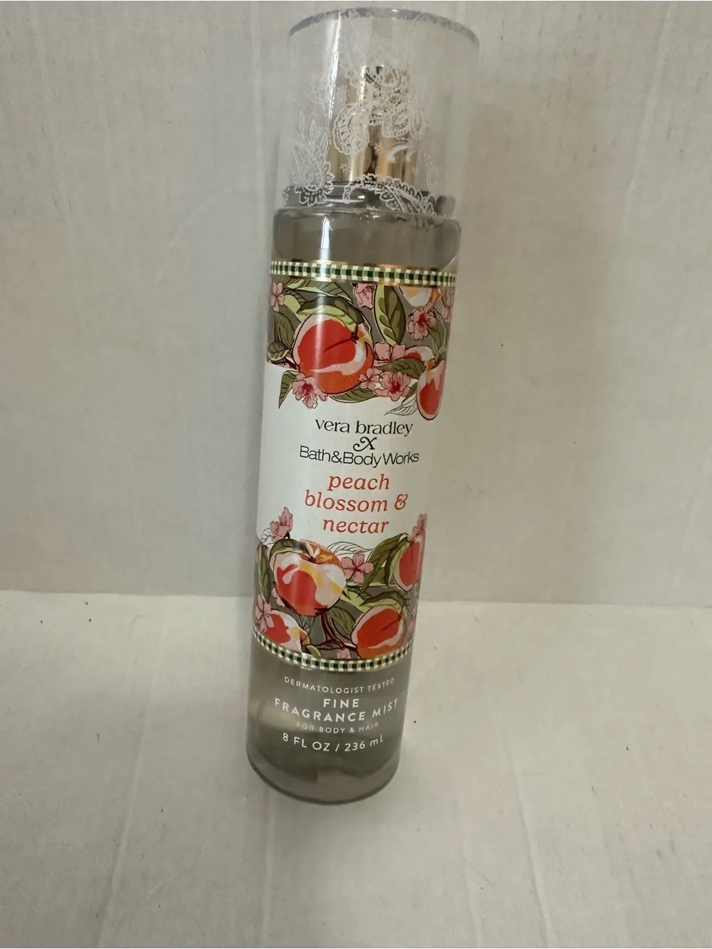 NEW Vera Bradley x Bath & Body Works Peach Blossom & Nectar 3-Piece Set