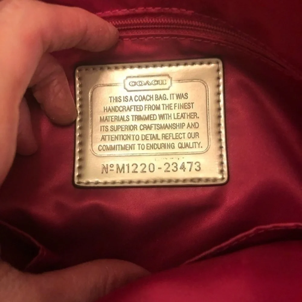 Coach gently used