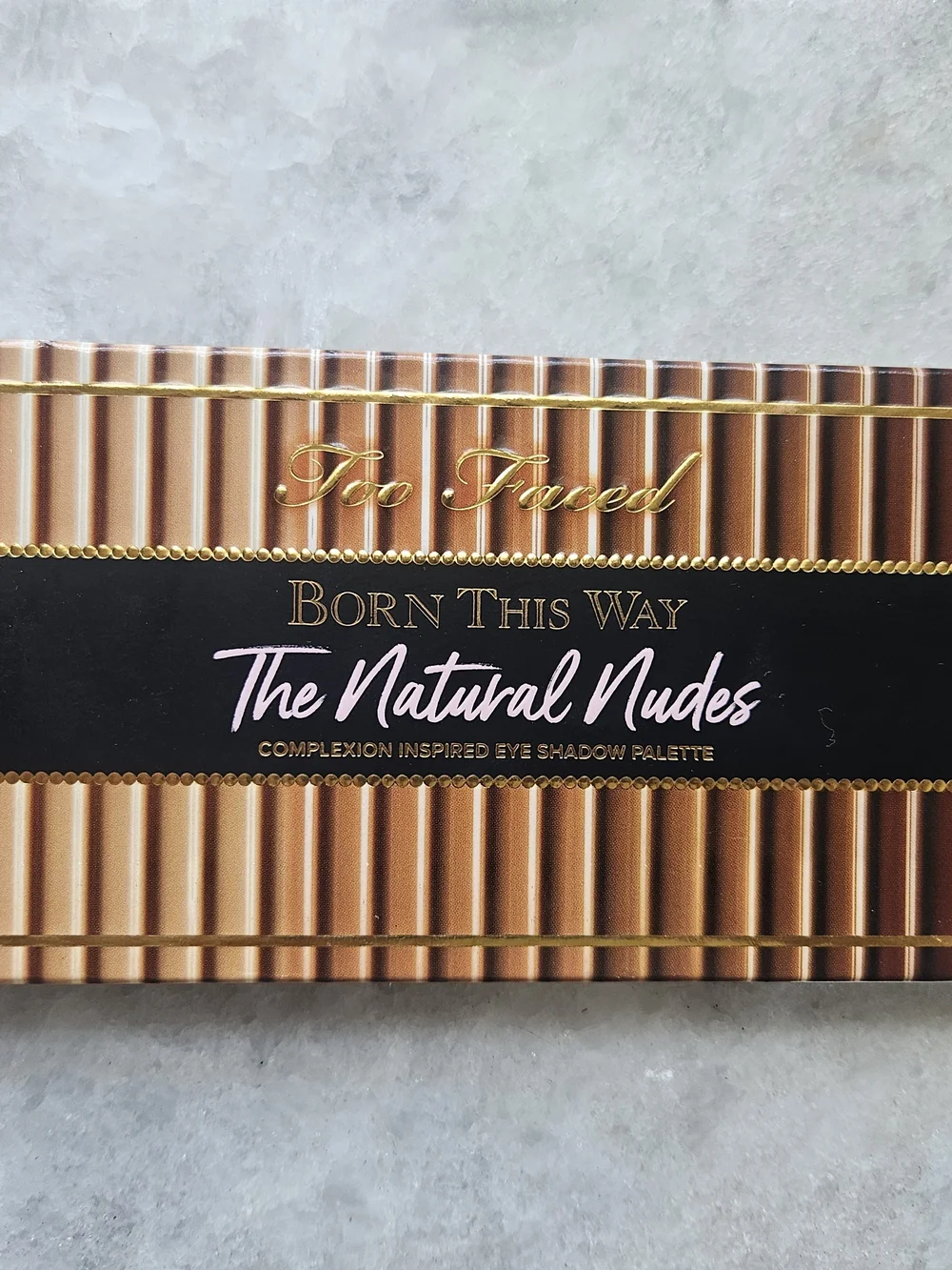 Too Faced Born This Way The Natural Nudes Eyeshadow Palette - Rose Gold & Black