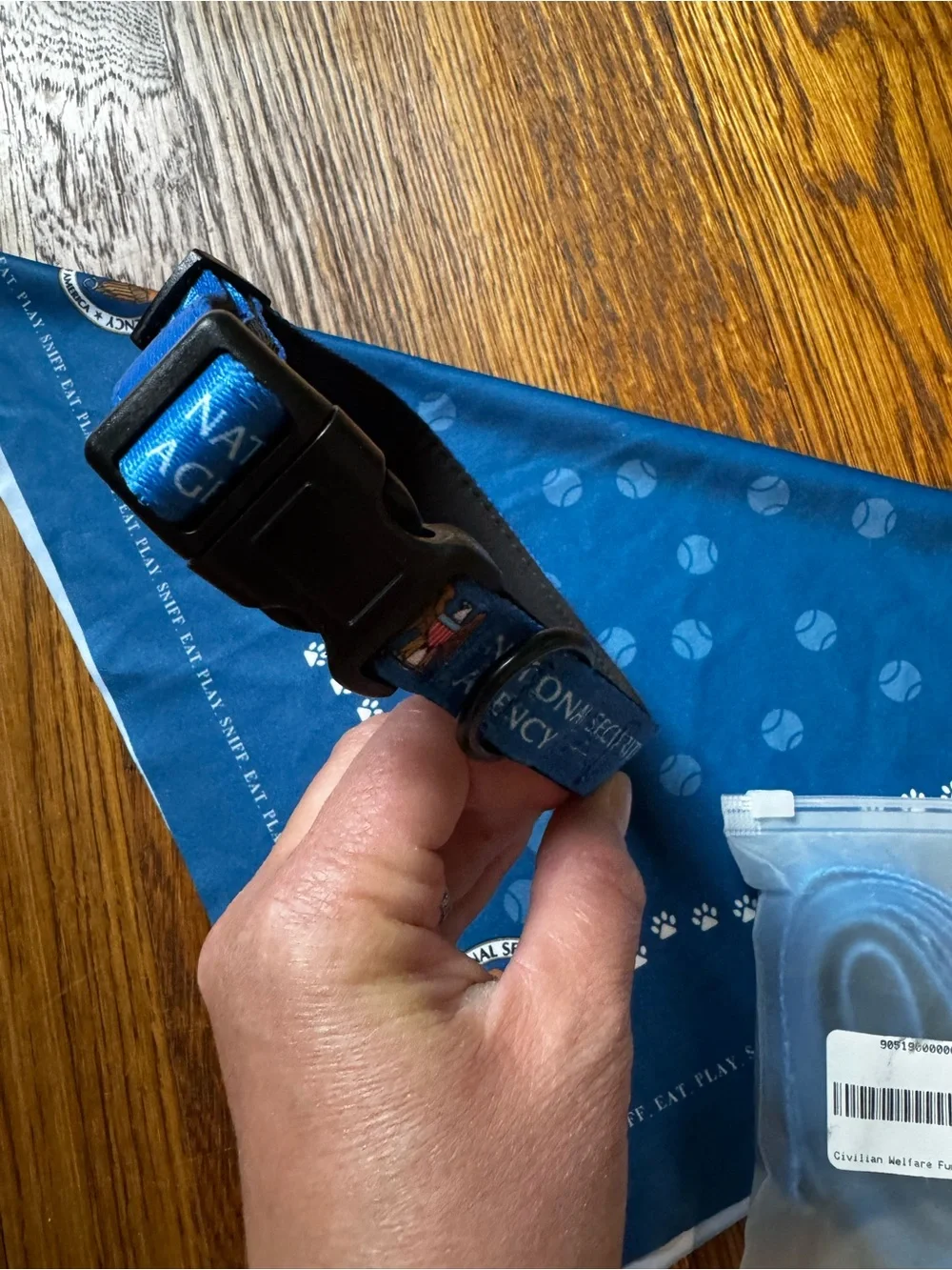 N/A blue printed