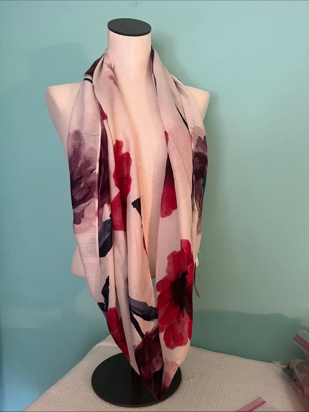 J. Jill blue scarf bold